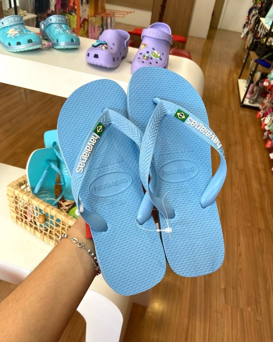 Havaianas Blue Flag